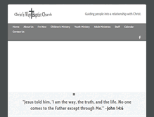 Tablet Screenshot of christsway.org